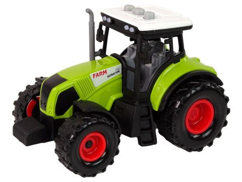 Zestaw Traktor z Maszynami Przyczepa Cysterna Dźwięki LED Zestaw Traktor z Maszynami Przyczepa Cysterna Dźwięki LED