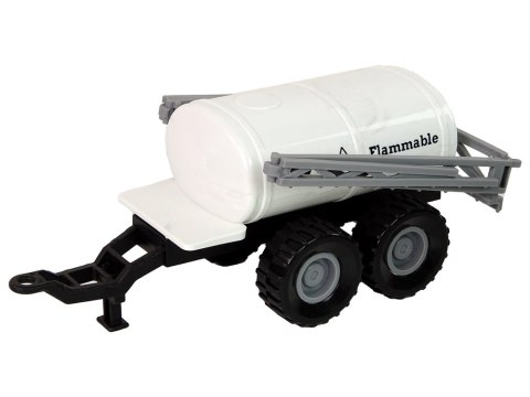 Zestaw Traktor z Maszynami Przyczepa Cysterna Dźwięki LED Zestaw Traktor z Maszynami Przyczepa Cysterna Dźwięki LED
