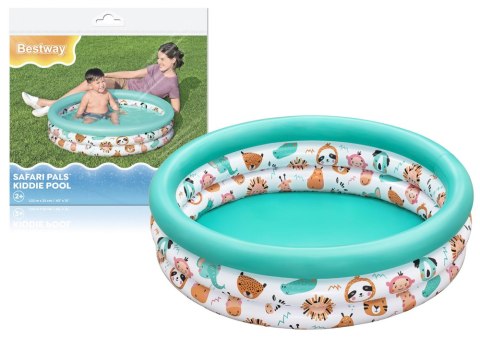 Dmuchany Basen Ogrodowy Dla Dzieci Zwierzątka 102 cm Bestway 51008 Dmuchany Basen Ogrodowy Dla Dzieci Zwierzątka 102 cm Bestway 51008