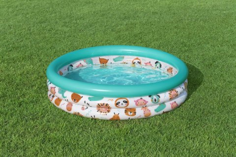 Dmuchany Basen Ogrodowy Dla Dzieci Zwierzątka 102 cm Bestway 51008 Dmuchany Basen Ogrodowy Dla Dzieci Zwierzątka 102 cm Bestway 51008