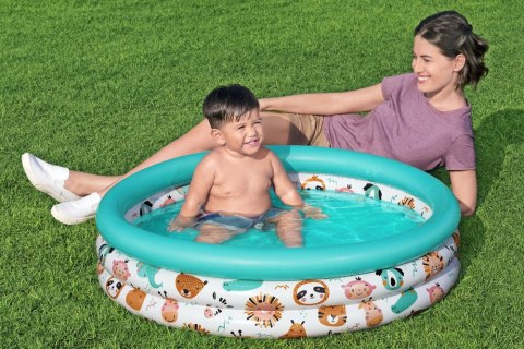 Dmuchany Basen Ogrodowy Dla Dzieci Zwierzątka 102 cm Bestway 51008 Dmuchany Basen Ogrodowy Dla Dzieci Zwierzątka 102 cm Bestway 51008