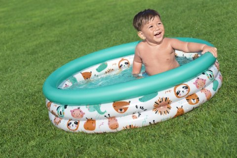 Dmuchany Basen Ogrodowy Dla Dzieci Zwierzątka 102 cm Bestway 51008 Dmuchany Basen Ogrodowy Dla Dzieci Zwierzątka 102 cm Bestway 51008