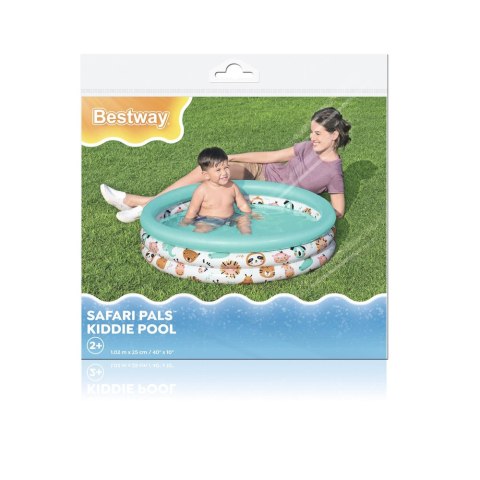 Dmuchany Basen Ogrodowy Dla Dzieci Zwierzątka 102 cm Bestway 51008 Dmuchany Basen Ogrodowy Dla Dzieci Zwierzątka 102 cm Bestway 51008