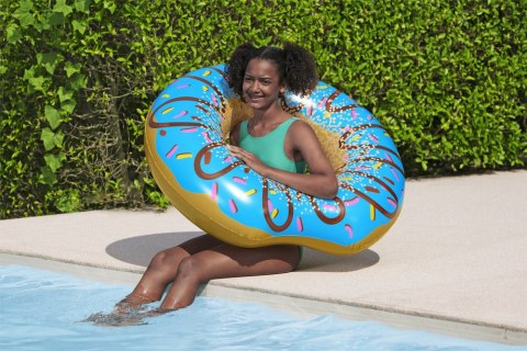 Koło Do Pływania Donut Pączek Niebieski 107 cm Bestway 36118 Koło Do Pływania Donut Pączek Niebieski 107 cm Bestway 36118