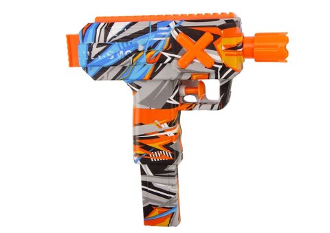 Mały Pistolet Na Wodę Grafitti Niebieski Pomarańczowy Mały Pistolet Na Wodę Grafitti Niebieski Pomarańczowy