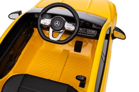 Auto Na Akumulator Mercedes CLA 45s AMG Żółty 4x4 Auto Na Akumulator Mercedes CLA 45s AMG Żółty 4x4
