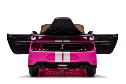 Pojazd na Akumulator Ford Mustang GT500 Shelby Różowy Pojazd na Akumulator Ford Mustang GT500 Shelby Różowy