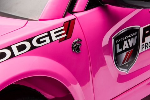 Auto Na Akumulator Dodge Charger Policyjny Różowy Auto Na Akumulator Dodge Charger Policyjny Różowy