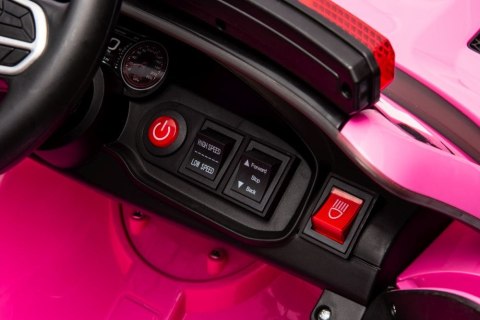 Auto Na Akumulator Dodge Charger Policyjny Różowy Auto Na Akumulator Dodge Charger Policyjny Różowy