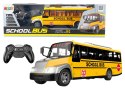 Autobus Szkolny Zdalnie Sterowany RC Światła Żółty Autobus Szkolny Zdalnie Sterowany RC Światła Żółty