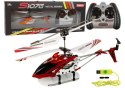 Helikopter Zdalnie Sterowany RC Żyroskop Syma S107G Czerwony Helikopter Zdalnie Sterowany RC Żyroskop Syma S107G Czerwony