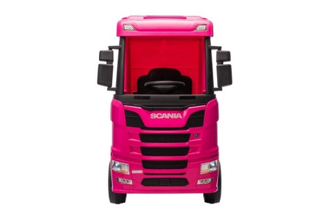 Auto Na Akumulator Scania 500R HL698 Różowe 4x4 Auto Na Akumulator Scania 500R HL698 Różowe 4x4