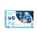 Karuzela Do Łóżeczka Projektor Pilot Melodie Odgłosy Zwierząt Niebieski