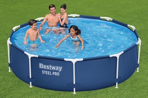 Basen Ogrodowy Stelażowy 305 x 76 cm Bestway 56677 Basen Ogrodowy Stelażowy 305 x 76 cm Bestway 56677