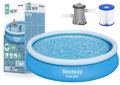 Dmuchany Basen Rozporowy 366 x 76 cm Bestway 57274 Dmuchany Basen Rozporowy 366 x 76 cm Bestway 57274