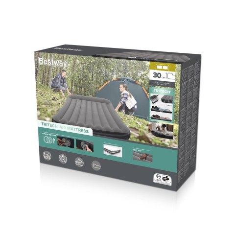 Materac Dmuchany Dwuosobowy 150 x 203 x 30 cm Bestway 671BS Materac Dmuchany Dwuosobowy 150 x 203 x 30 cm Bestway 671BS