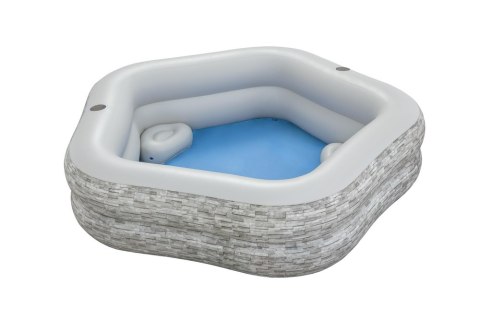Dmuchany Basen Ogrodowy 213x 206x 53 cm Bestway 54423 Dmuchany Basen Ogrodowy 213x 206x 53 cm Bestway 54423