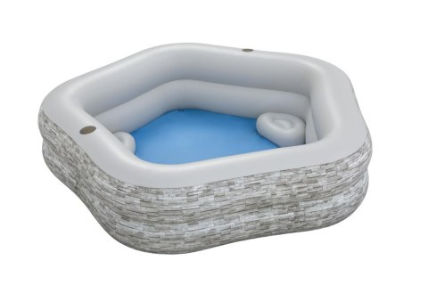 Dmuchany Basen Ogrodowy 213x 206x 53 cm Bestway 54423 Dmuchany Basen Ogrodowy 213x 206x 53 cm Bestway 54423