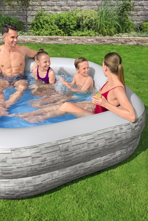 Dmuchany Basen Ogrodowy 213x 206x 53 cm Bestway 54423 Dmuchany Basen Ogrodowy 213x 206x 53 cm Bestway 54423