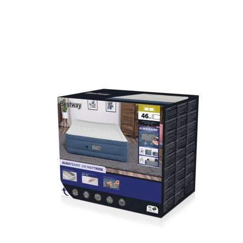 Materac Dmuchany 203 x 152 x 46 cm Bestway 67624 Materac Dmuchany 203 x 152 x 46 cm Bestway 67624