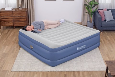Materac Dmuchany 203 x 193 x 56 cm Bestway 67692 Materac Dmuchany 203 x 193 x 56 cm Bestway 67692