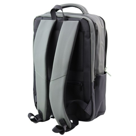 Plecak Miejski Biznesowy USB Kieszeń Na Laptopa Czarno Szary 16L 41cm Plecak Miejski Biznesowy USB Kieszeń Na Laptopa Czarno Szary 16L 41cm