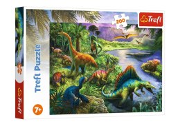 Puzzle - 200 - Drapieżne dinozaury - Trefl - 13281