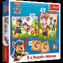 Puzzle - 2w1 + memos - Psia ekipa w akcji - Viacom PAW Patrol 93337 Puzzle - 2w1 + memos - Psia ekipa w akcji - Viacom PAW Patrol 93337
