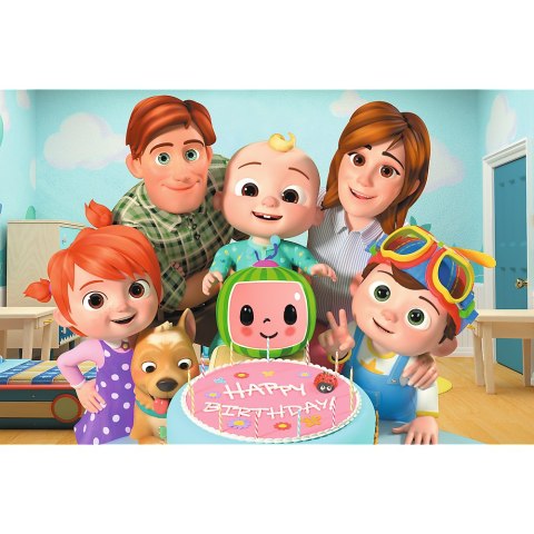 Puzzle 60 el. Cocomelon, Wspaniały dzień Trefl 17391