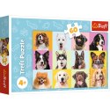 Puzzles - "60" - Słodkie psiaki / Trefl 17374 Puzzles - "60" - Słodkie psiaki / Trefl 17374