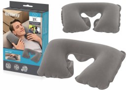 Dmuchana Poduszka Podróżna 46 x 28 cm Rogal Niebieska Bestway 67006