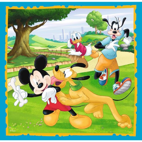 Puzzle - 3w1 - Myszka Miki z przyjaciółmi Trefl 34846 Puzzle - 3w1 - Myszka Miki z przyjaciółmi Trefl 34846