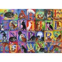 Puzzle - 500 - Koci alfabet Trefl 37527 Puzzle - 500 - Koci alfabet Trefl 37527