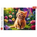 Puzzle - 500 - Uroczy kotek Trefl 37525 Puzzle - 500 - Uroczy kotek Trefl 37525