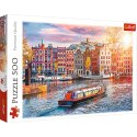 Puzzle 500 el. Amsterdam, Holandia Trefl 37428 Puzzle 500 el. Amsterdam, Holandia Trefl 37428