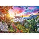 Puzzle 500 el. Widok na zamek Neuschwanstein, Niemcy Trefl 37427