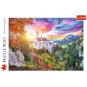 Puzzle 500 el. Widok na zamek Neuschwanstein, Niemcy Trefl 37427
