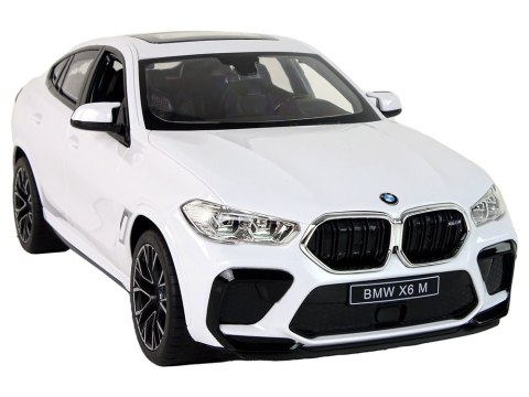 Auto R/C Bmw X6 M 1:14 Rastar Białe Auto R/C Bmw X6 M 1:14 Rastar Białe