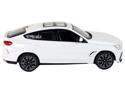 Auto R/C Bmw X6 M 1:14 Rastar Białe Auto R/C Bmw X6 M 1:14 Rastar Białe