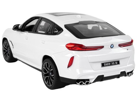 Auto R/C Bmw X6 M 1:14 Rastar Białe Auto R/C Bmw X6 M 1:14 Rastar Białe