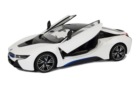 Auto R/C Sportowe Zdalnie Sterowane BMW i8 Rastar 1:14 Biały Auto R/C Sportowe Zdalnie Sterowane BMW i8 Rastar 1:14 Biały