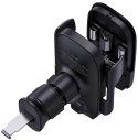 UCHWYT SAMOCHODOWY ŁADOWARKA INDUKCYJNA Baseus Milky Way Pro BS-CM023 Qi 15W NA KRATKĘ CZARNY UCHWYT SAMOCHODOWY ŁADOWARKA INDUKCYJNA Baseus Milky Way Pro BS-CM023 Qi 15W NA KRATKĘ CZARNY