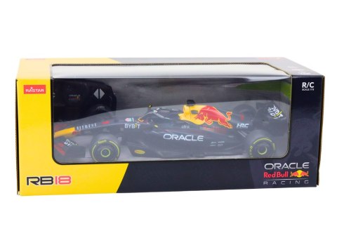 Wyścigówka 1:18 Zdalnie Sterowana RC Oracle Red Bull Racing RB18 Czarna Wyścigówka 1:18 Zdalnie Sterowana RC Oracle Red Bull Racing RB18 Czarna
