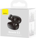 SŁUCHAWKI BEZPRZEWODOWE TWS Baseus Bowie E2 NGTW090001 BT 5.2 IP55 CZARNE SŁUCHAWKI BEZPRZEWODOWE TWS Baseus Bowie E2 NGTW090001 BT 5.2 IP55 CZARNE
