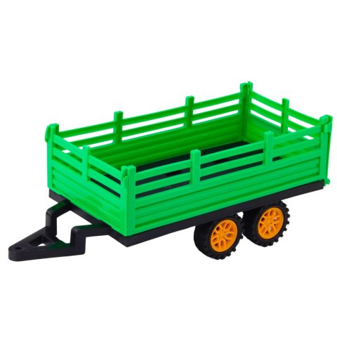 Traktor Farmerski Z Przyczepą Zdalnie Sterowany RC Zielony Traktor Farmerski Z Przyczepą Zdalnie Sterowany RC Zielony