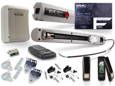 Zestaw Handy FDS 24V - FAAC S418 do 5.4m bram dwuskrzydłowych Zestaw Handy FDS 24V - FAAC S418 do 5.4m bram dwuskrzydłowych