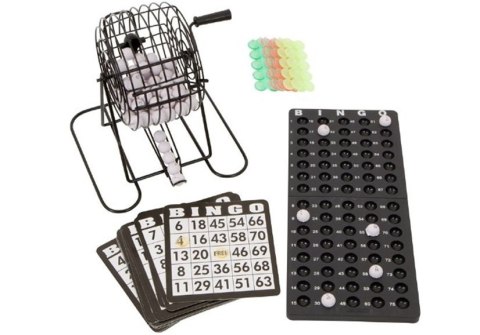 Familijna Gra Losowa Bingo Lotto Metalowe Familijna Gra Losowa Bingo Lotto Metalowe