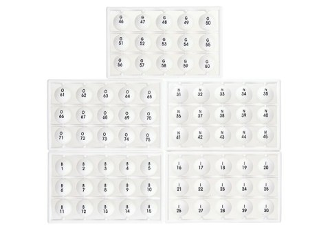 Familijna Gra Losowa Bingo Lotto Metalowe Familijna Gra Losowa Bingo Lotto Metalowe