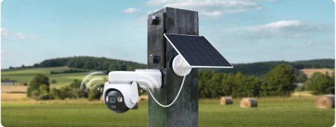 Kamera IP Imou AOV PT KIT 2.4GHz Wi-Fi i 4G 5MPx z panelem solarnym Kamera IP Imou AOV PT KIT 2.4GHz Wi-Fi i 4G 5MPx z panelem solarnym