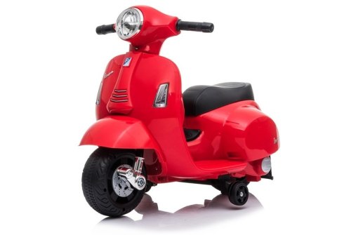 Skuter na Akumulator Vespa GTS 300 Mini Czerwony Skuter na Akumulator Vespa GTS 300 Mini Czerwony